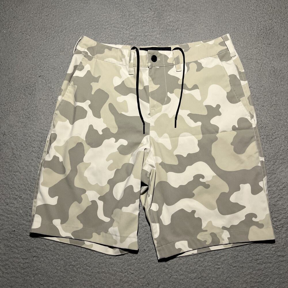 Abercrombie & Fitch Camo Board Shorts Mens XS Swim Trunks Drawstrings Stretch